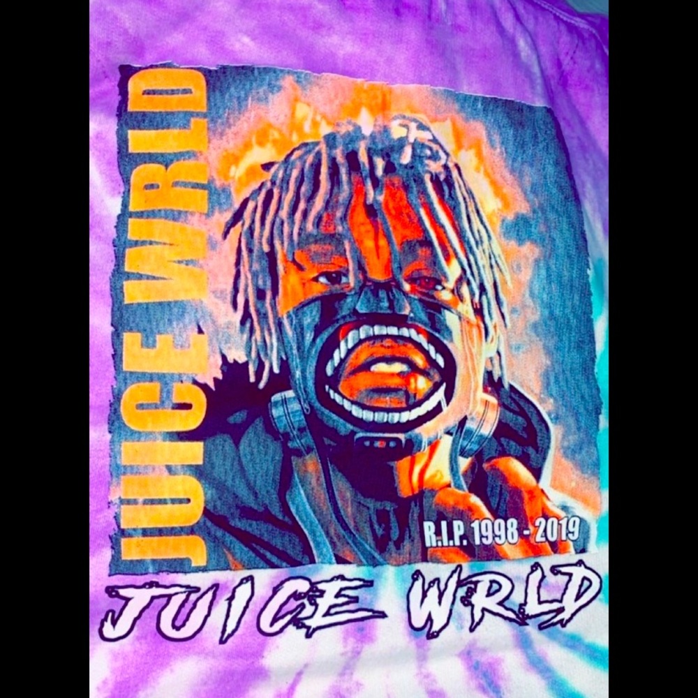 Juice Wrld Tie Dye Hoodie